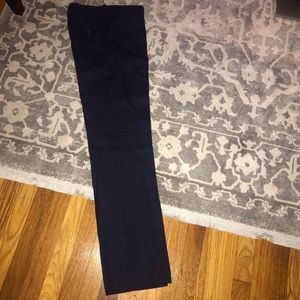 Jcrew wool flannel stovepipe trousers